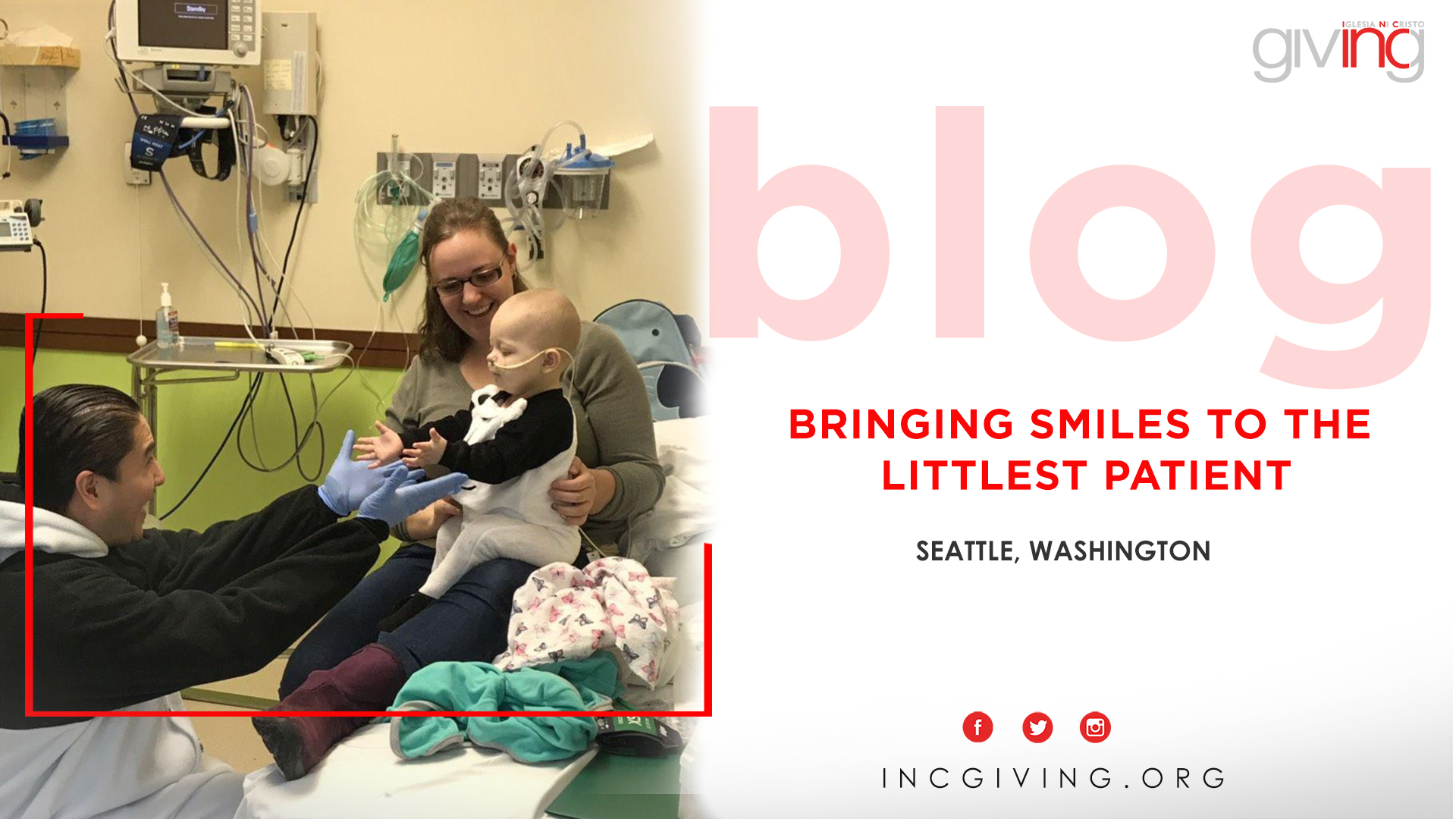 Blog Banner Bringing Smiles to the Littlest Cancer Patients